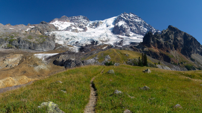 Emerald Ridge on the Wonderland Trail, Mount Rainier National Park