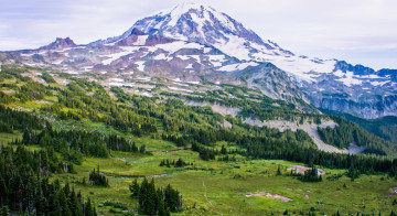 Spray Park overlook, Mount Rainier