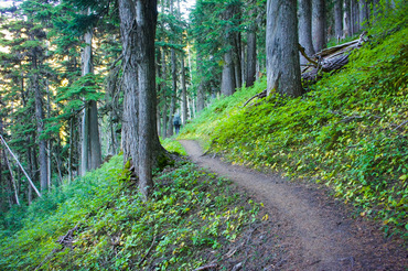 Climbing toward Skyscraper Mountain
